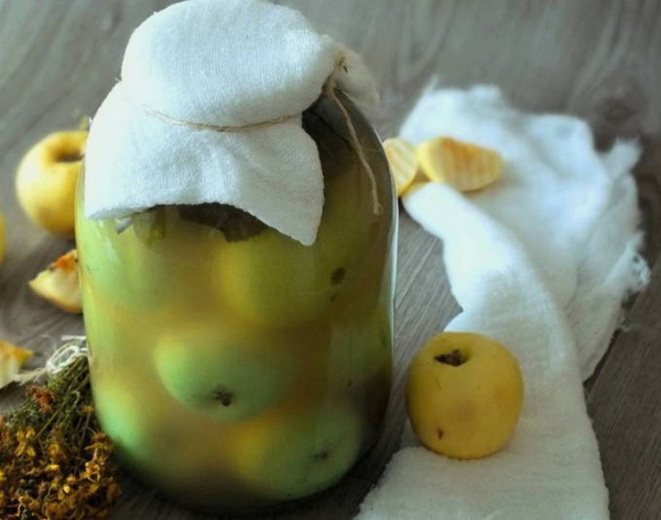 Моченые яблоки в домашних условиях Моченые яблоки в домашних условиях