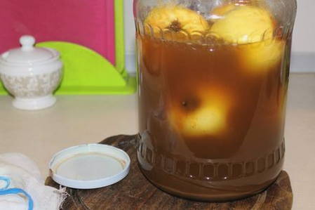 Моченые яблоки в домашних условиях Моченые яблоки в домашних условиях