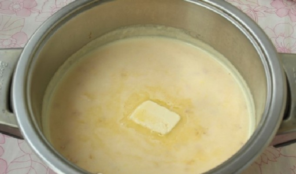 Рисовая каша на молоке Рисовая каша на молоке