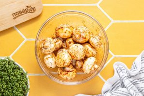 Шампиньоны в духовке Шампиньоны в духовке