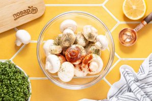 Шампиньоны в духовке Шампиньоны в духовке