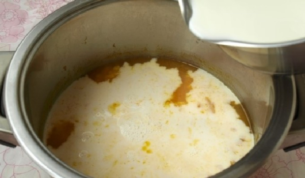 Рисовая каша на молоке Рисовая каша на молоке