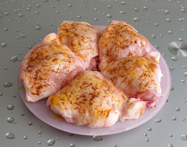 Курица с рисом по-восточному