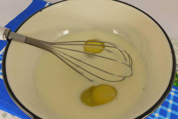 Гренки с яйцом и молоком на сковороде Гренки с яйцом и молоком на сковороде