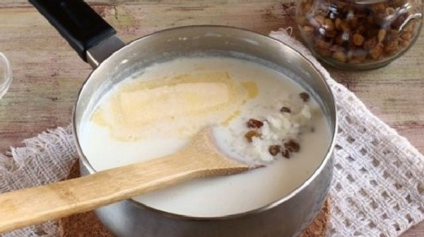 Рисовая каша на молоке Рисовая каша на молоке