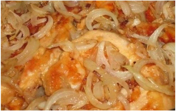 Жареная свинина с луком на сковороде Жареная свинина с луком на сковороде