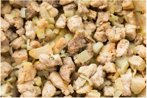 Жареная свинина с луком на сковороде Жареная свинина с луком на сковороде